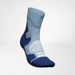 Bauerfeind Outdoor Merino Mid Cut Socks, Women, Sky Blauw, 35-38 - 1 Paar