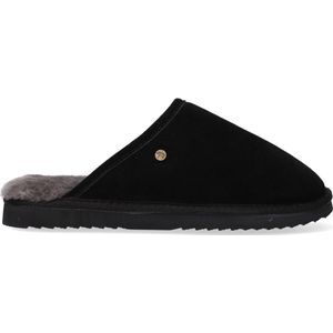 Warmbat Classic Suede Pantoffels - Black - Maat 39