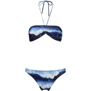 Shiwi bikini bandeau waves - dark purpure - 42