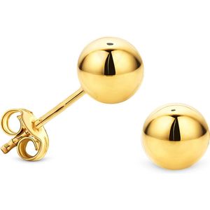 Miore Gouden Oorbellen Knopjes Dames 9 Karaat Geelgoud hypoallergenic