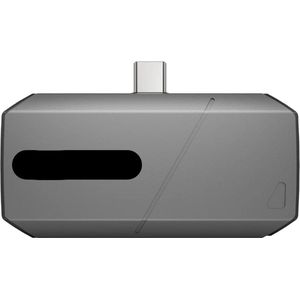 Warmtebeeldcamera - Warmtecamera - Warmtebeeldcamera's - 256x192 Resolutie - 9mm verstelbare focuslens - Infraroodtestrapport - Warmtecamera voor Android - USB-C - Grijs