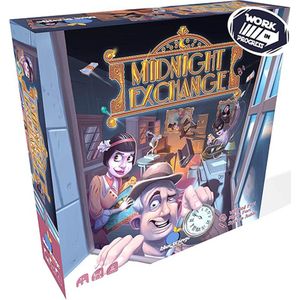 Blue Orange Games - Midnight Exchange - Behendigheidsspel - 2-4 Spelers - Geschikt vanaf 7 Jaar