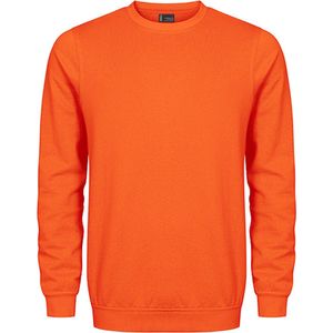 Unisex Sweater 'Promodoro' met ronde hals Flame - XS
