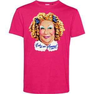 T-shirt DragQueen | Gay pride shirt kleding | Regenboog kleuren | LGBTQ | Roze | maat M