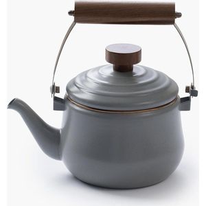 Barebones Emaille Teapot / Theepot - Stone Grey - Outdoor Theepot