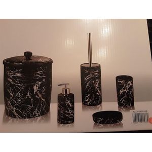 Badkamer/wc set 5 delig