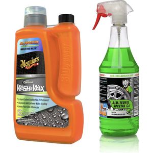 Mequiars Ceramic wash & wax 1,4L + Tuga-Chemie Alu-Duivel-Speciaal 1L