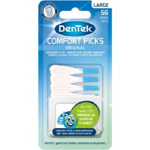 Dentek Large Comfort Picks - Tandenstokers 56x