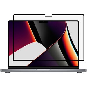 GrizzlyCoat Screenprotector geschikt voor Apple MacBook Pro 14 Inch (2021-2024) | GrizzlyCoat Screenprotector Anti-Glare Folie - Case Friendly - Zwart