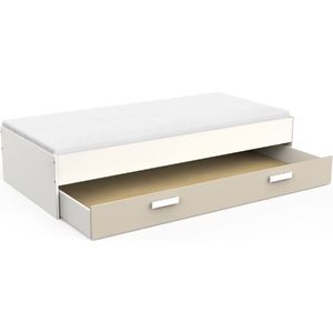Netjes kinderbed - 90 x 200 cm - Mat wit
