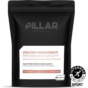 PILLAR Performance - Creatine Monohydrate (300g / 88 servings) - Creapure