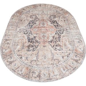 Vloerkleed Mahal Beige 00 - Ovaal 160 x 230 cm