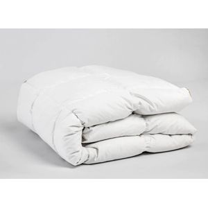 Deluxe - Velvet Dons - Enkel Dekbed - 4-Seizoenen - Wit - 200x200