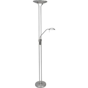 Steinhauer olet - Vloerlamp - 1 lichts - H 1800 mm - Staal