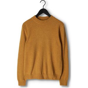 Anerkjendt Akrico Lambswool Knit Truien & Vesten Heren - Sweater - Hoodie - Vest- Geel - Maat XL