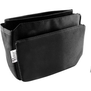 Tegan' Kleine Handtas Organizer Insert - Handtas Organizer, Make-up Tas - 1 stuk - Zwart - Polyester