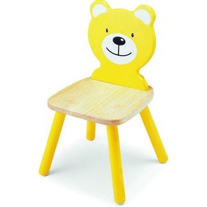 Pintoy kinderstoel beer | Kinderstoeltje kind | stoel kind | houten stoeltje peuter | houten stoeltje kind | Kinderzetel