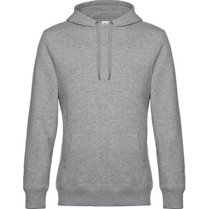 KING Hoodie B&C Collectie maat XXL Heather Grijs