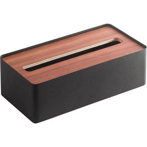 Tissueetui Rin - bruin - opbergbox voor zakdoekjes - YAMAZAKI
