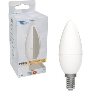 LED's Light E14 LED Kaarslamp - 250 lm - Warm wit licht - 1 lamp