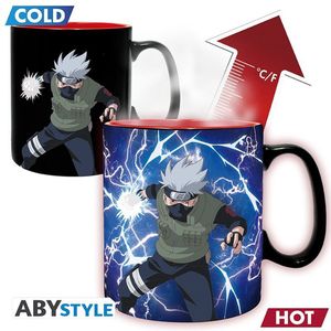 ABYstyle Naruto Shippuden Heat Change Mug -Kakashi / Itachi 460ML (Diversen) Nieuw