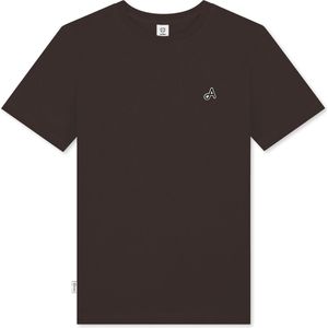 A-dam Cap Adam Chocolate - T-shirt - Katoen - Sport BH - Heren - Donker Bruin - L