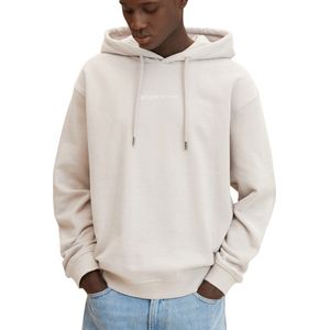 TOM TAILOR hoody with print Heren Trui - Maat L