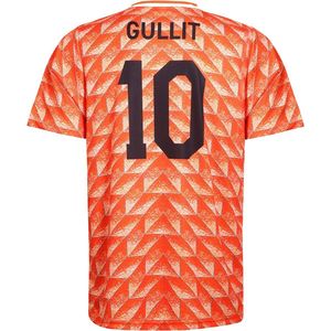 EK 88 Voetbalshirt Gullit - Nederlands Elftal - Oranje shirt - Voetbalshirts Kinderen - Jongens en Meisjes - Sportshirts - Volwassenen - Heren en Dames-L