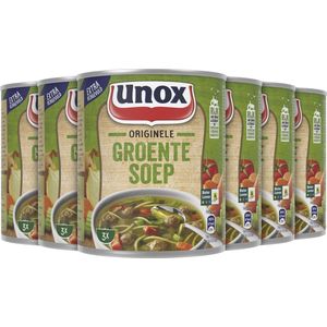Unox soep Stevige groentesoep - 6 x 0,8 L - voordeelverpakking
