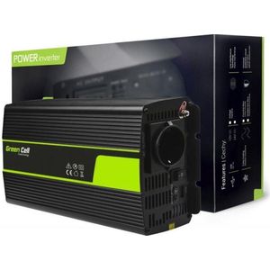 2000W DC (1000W continu) 12V naar AC 230V met USB Stroom Inverter Converter - Pure/Full Sine Wave