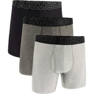 Under Armour Boxershorts UA PERFORMANCE TECH - SOLID 6 IN 3PK Set van 3