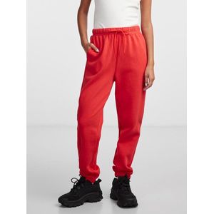 Pieces dames Loungewear broek - Sweat pants - Colours - L - Rood
