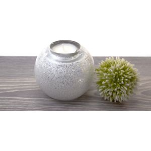 Mini Urn - White&Silver - Mini urnen voor mensen - Mini urn waxinelichthouder - Mini urne