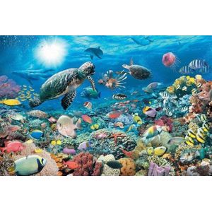 Legpuzzel - Onderwaterwereld - 5000 Stukjes - 153 x 101 cm - Karton