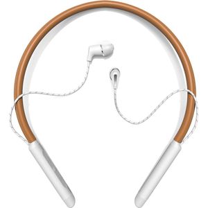 Klipsch T5 koptelefoon met Nekband - Bruin/Wit