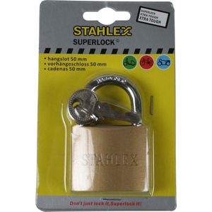 Stahlex Hangslot - Inclusief 3 sleutels - Ø 50 mm - Superlock