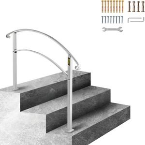 Trapleuning - Balustrade - 3 Treden - Lengte 990 mm - Hoogte 1075 mm - 11 kg