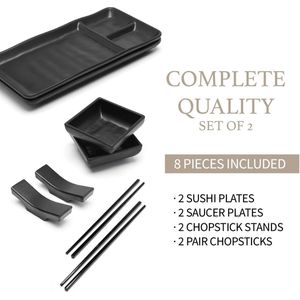 Japanse Melamine Sushi Gerechten - KWALITEITS SUSHI SET