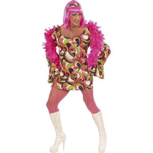 Disco travestiet carnavalskleding voor mannen - Volwassenen kostuums