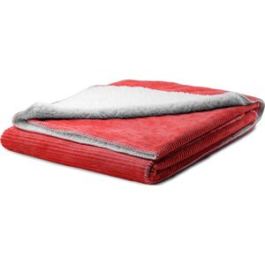 Zydante Home® - XL Blanket - Corduroy Rib - Bordeaux