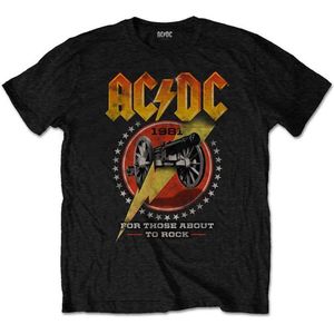 AC/DC - For Those About To Rock 81 Heren T-shirt - XL - Zwart