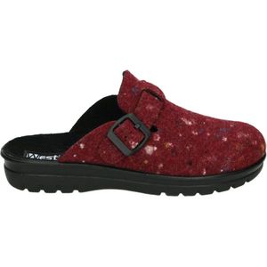 Westland METZ 390 - Dames pantoffels - Kleur: Rood - Maat: 40