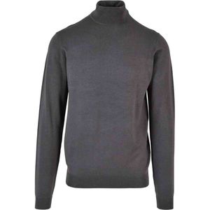 Urban Classics - Knitted Turtleneck Sweater/trui - S - Grijs
