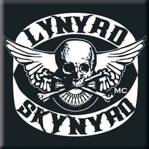 Lynyrd Skynyrd - Biker Patch Logo - Koelkast Magneet - 7.5 x 7.5 cm
