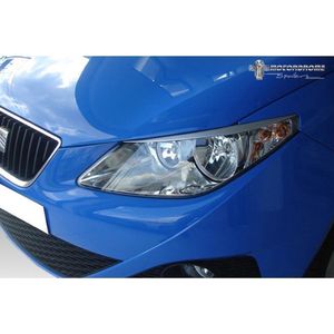 Motordrome Koplampspoilers passend voor Seat Ibiza 6J 3/5-deurs & ST 2008-2017 (ABS)