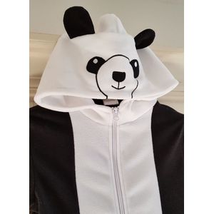 Onesie, Jumpsuit ""Panda"" hooded kids series maat 110/116