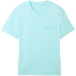 Tom Tailor T-shirt T Shit Met V Hals 1041863xx10 34921 Mannen Maat - L