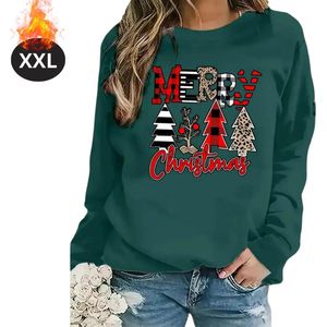 Nivard Kersttrui - Dames - Foute Kersttrui - Christmas Sweater - Kerst Sweater - Christmas Jumper - Pyjama - Groen - XXL