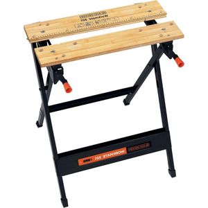 Content in html | Black + Decker 809351 WM301-XJ Workmate Zwart werktafel met deksel