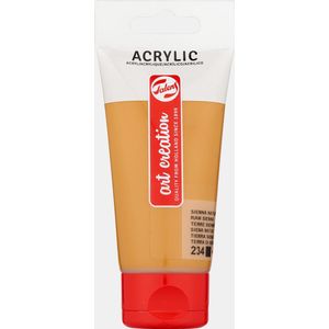 Acrylverf tac 234 sienna naturel tube 75ml | Tube a 75 milliliter